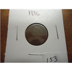1876 INDIAN HEAD CENT (SEMI-KEY)