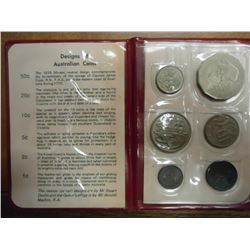 1970 ROYAL AUSTRALIAN MINT SET (RED CASE)