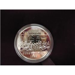 1982 CANADA CONFEDERATION CONSTITUTION $ PROOF ORIGINAL ROYAL CANADIAN MINT PACKAGING