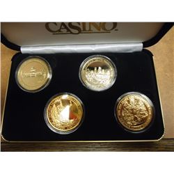 GRAND CASINO SET OF GAMBLING TOKENS MINNESOTA STATE CAPITOL, MINNEAPOLIS SKYLINE, SPLIT ROCK LIGHTHO