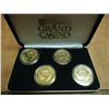 Image 2 : GRAND CASINO SET OF GAMBLING TOKENS MINNESOTA STATE CAPITOL, MINNEAPOLIS SKYLINE, SPLIT ROCK LIGHTHO