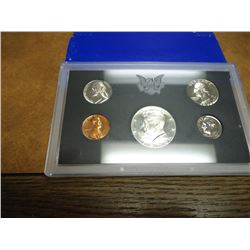 1970 US PROOF SET WITH BOX, 40% SILVER JFK HALF