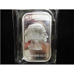 1 TROY OZ. .999 FINE SILVER INGOT