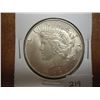 Image 1 : 1922 PEACE SILVER DOLLAR