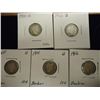Image 1 : 1901-O,02-O,14-D,15 & 16 BARBER DIMES