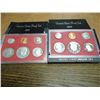 Image 1 : 1980 & 1981 US PROOF SETS (WITH BOXES) 1981 MISSING INNER PLASTIC CASE