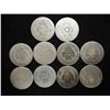 Image 2 : 10 ASSORTED 1870'S SEATED LIBERTY DIMES