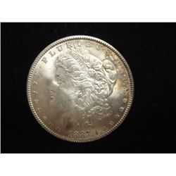 1887 MORGAN SILVER DOLLAR