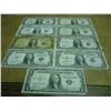 Image 1 : 9 PIECES OF ASSORTED 1935 $1 SILVER CERTIFICATES