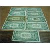 Image 2 : 9 PIECES OF ASSORTED 1935 $1 SILVER CERTIFICATES