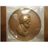 Image 1 : US MINT LIST MEDAL #640 3" BRONZE ABRAHAM LINCOLN ORIGINAL US MINT PACKAGING SEALED
