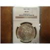 Image 1 : 1881-S MORGAN SILVER DOLLAR NGC MS64