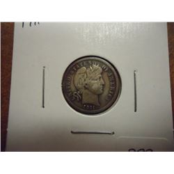 1911 BARBER DIME EXTRA FINE