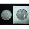 Image 1 : 1943 & 1944-D WALKING LIBERTY HALF DOLLARS