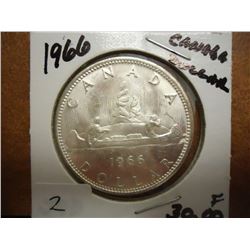 1966 CANADA SILVER DOLLAR