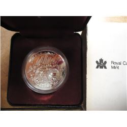 1980 CANADA POLAR BEAR SILVER $ PF .3750 OZ. ASW ORIGINAL ROYAL CANADIAN MINT PACKAGING