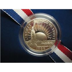 1986-S STATUE OF LIBERTY PF HALF DOLLAR ORIGINAL US MINT PACKAGING
