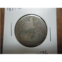 1854-O SEATED LIBERTY HALF DOLLAR