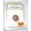 Image 1 : 1944-S *SAN FRANCISCO MINT* LINCOLN WHEAT PENNY *CERTIFIED BY INB-INTERNATIONAL NUMISMATIC BUREAU* N