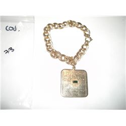 Sarah Cou. calendar necklace