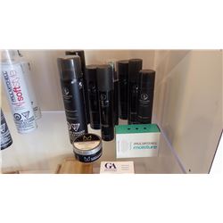 10 ITEMS OF BODY BAR, POMADE, KERATIN CREAME, HAIR SPRAY, FINISHING SPRAY, TEXTURIZING SPRAY