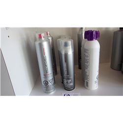 10 ITEMS OF HAIR SPRAY AND DRYWASH