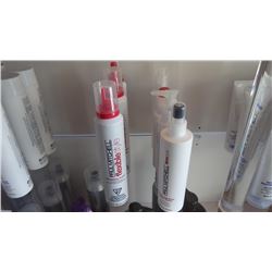 7 ITEMS, SCULPTING FOAM, SPRAYS, AND STYLING CREAM.
