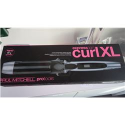 PAUL MITCHELL 1 1/2" BARREL EXPRESS ION CURL XL CURLING IRON WITH DIGITAL TEMP CONTROL
