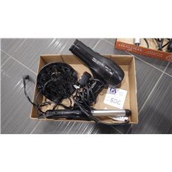 PAUL MITCHELL EXPRESS ION BLOW DRYER AND REVLON CURLING IRON