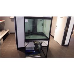 LARGE SQUARE AQUARIUM WITH FILTRATION SYSTEM