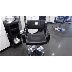 HIGH END LEATHER ADJUSTABLE  STYLIST CHAIR