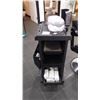 Image 1 : ROLLING STYLIST CART WITH ALL ITEMS IN IT OR ON IT