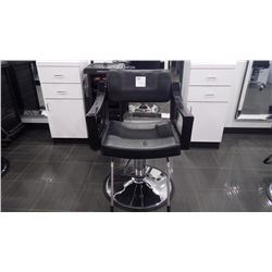 HIGH END LEATHER ADJUSTABLE  STYLIST CHAIR