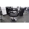 Image 1 : HIGH END LEATHER ADJUSTABLE  STYLIST CHAIR