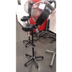 PORABLE ADJUSTABLE HAIR DRYER ON WHEELS WITH STEAM