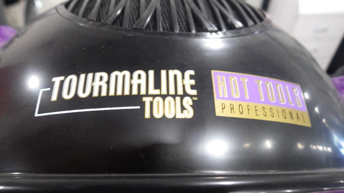 PURPLE PEOPLE EATER PORABLE ADJUSTABLE HAIR DRYER ON WHEELS