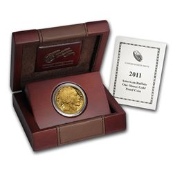 One 2011-W 1 oz Proof Gold Buffalo (w/Box & COA) - WJA61602