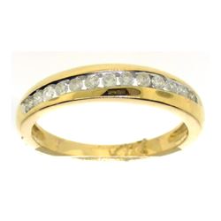 14K Yellow Gold Jewelry 0.25 ctw Diamond Ladies Ring - WGD39837