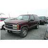 Image 1 : 93 Chevrolet Blazer 2 Dr  4WD SUV - T - DRIVE MC TP