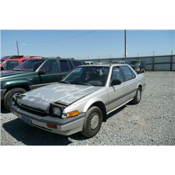 86 Honda Accord 4 Dr  Sedan - T - DRIVE