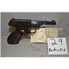 Image 1 : J.C. Higgins Model 80 .22 LR cal 10 shot Semi Auto Pistol w/ 114 mm bbl [ blue finish, fixed sights,