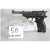 Image 2 : Walther ( AC 42 ) Mod P38 . 9 MM cal Semi Auto 8 shot  PIstol w/ 120 mm bbl [ Nazi marked, blued fin