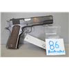 Image 2 : Norinco Mod 1911 A1 .45 Auto cal 7 shot Semi Auto Pistol w/ 127 mm bbl [ blued finish, appears as ne