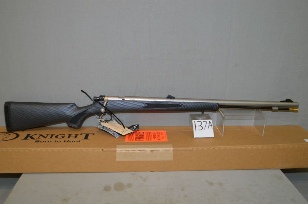 Knight Model Disc Extreme .50 Perc cal Bolt Action Inline Black Powder ...