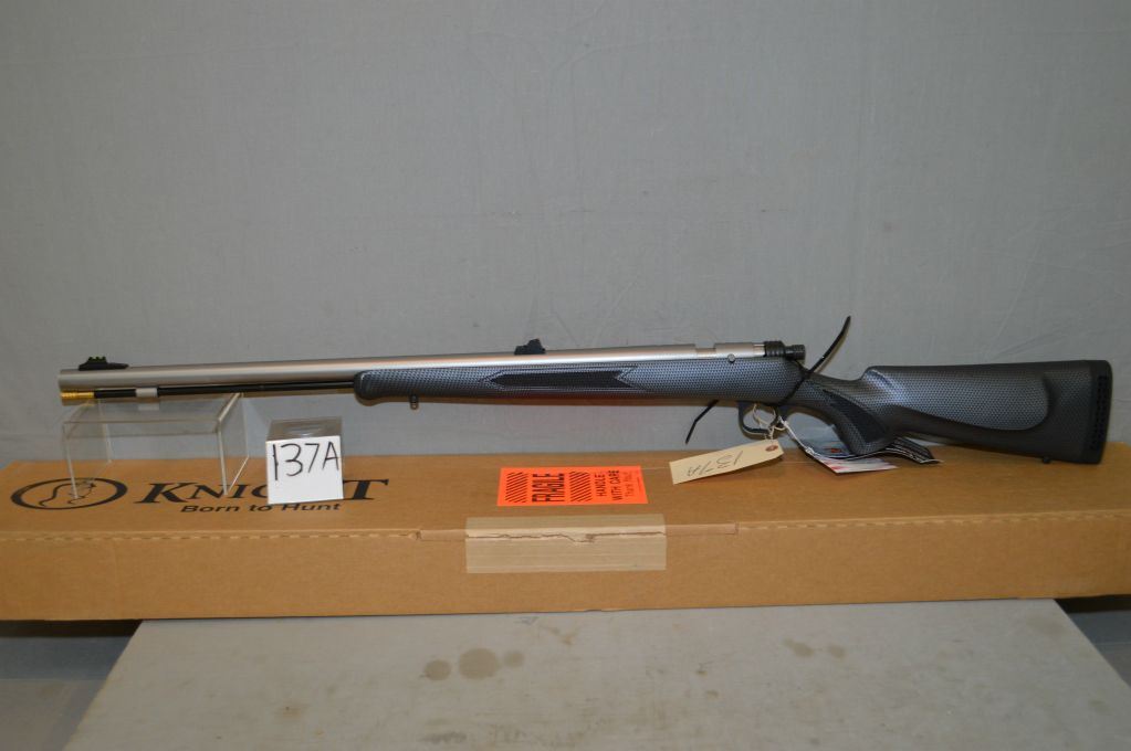 Knight Model Disc Extreme .50 Perc cal Bolt Action Inline Black Powder ...