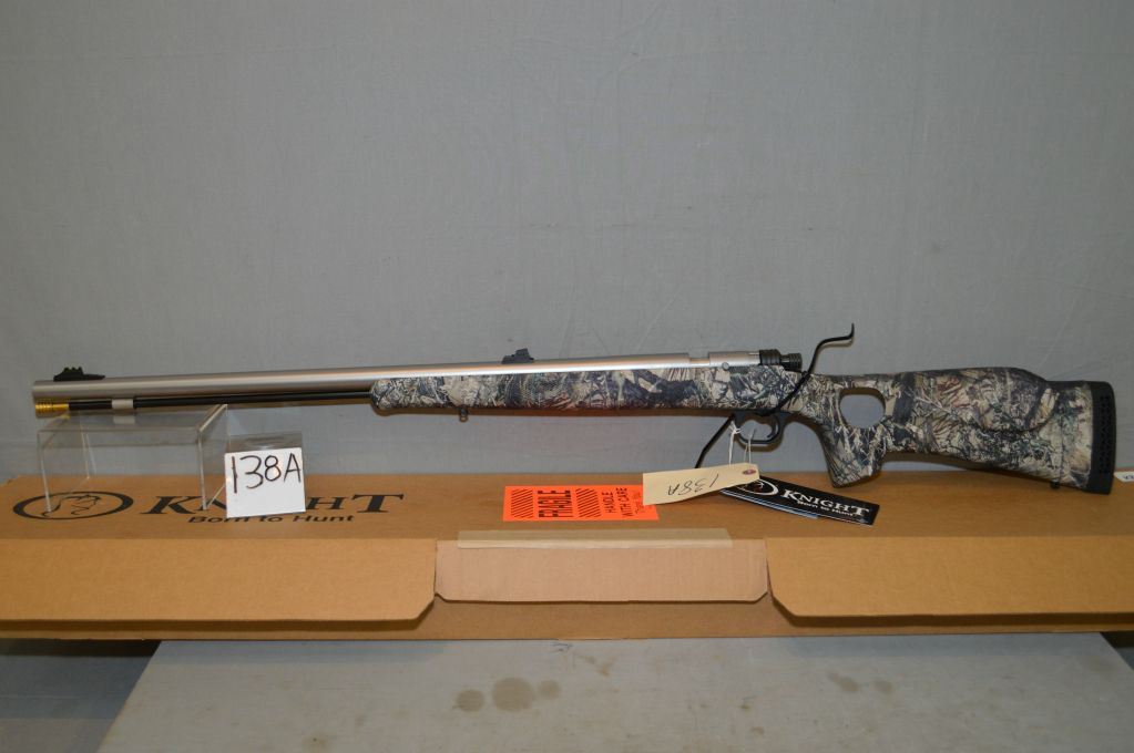 Knight Model Disc Extreme .50 Perc cal Bolt Action Inline Black Powder ...