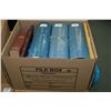 Image 1 : Box Lot : Three Lg Hardcover "Scott's Interational" Stamp Albums w/asstd stamps, Standard Postage & 