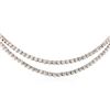Image 2 : 10KT White Gold 16.59 ctw Diamond Necklace