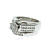 Image 2 : 14KT White Gold 2.79 ctw Brilliant Cut Diamond Wedding Set