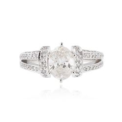 14KT White Gold 1.64 ctw Diamond Ring